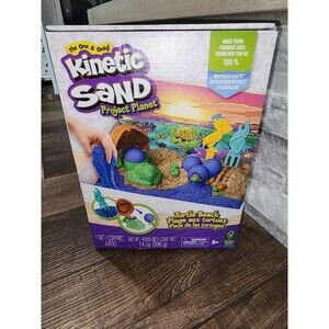 Kinetic Sand Project Planet Turtle Beach Set